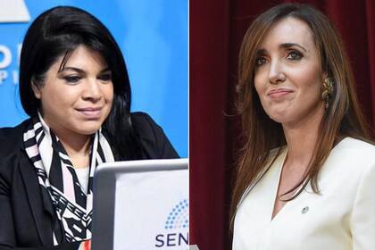 María Eugenia Duré y Victoria Villarruel