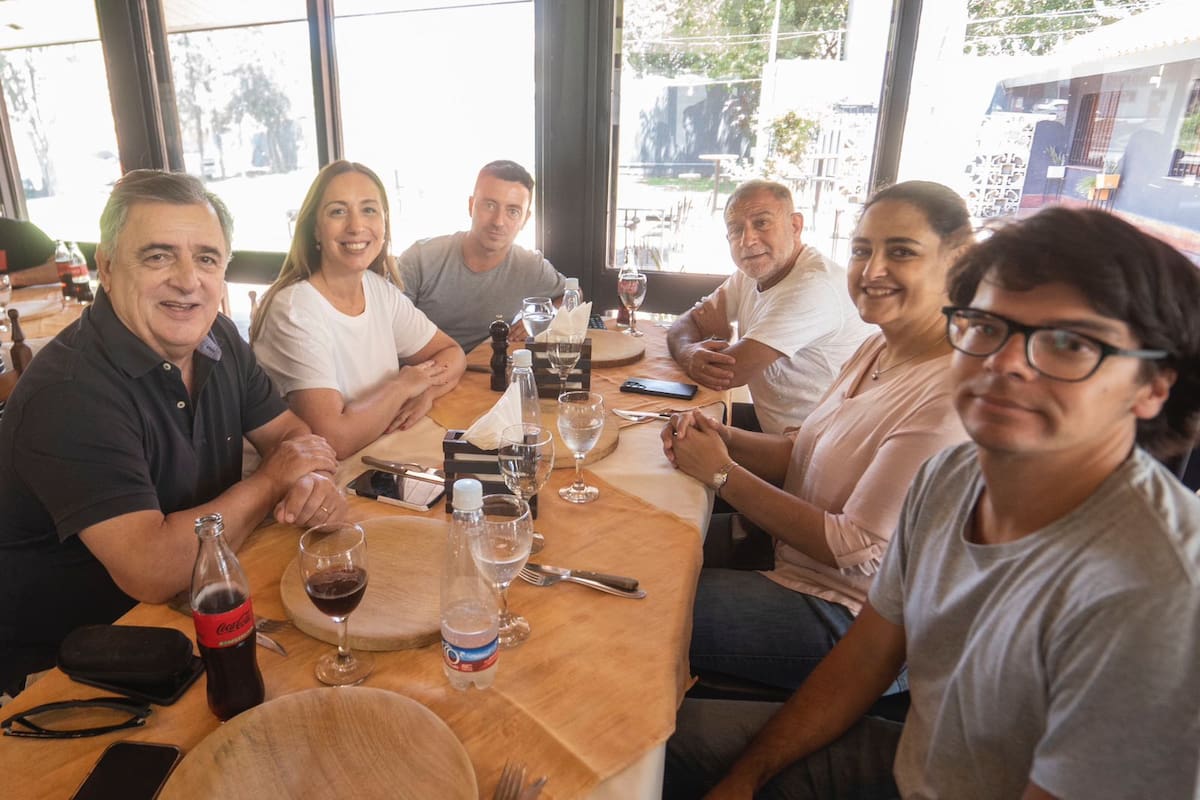 María Eugenia Vidal almorzó con Mario Negri, Luis Juez y Rodrigo de Loredo