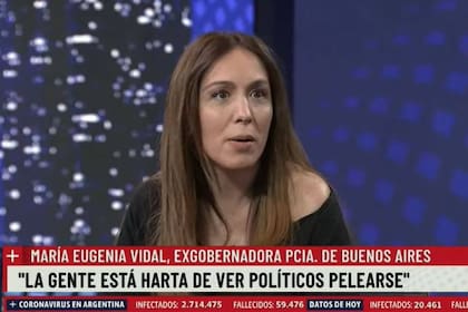 María Eugenia Vidal dijo que no decidió su situación en las próximas elecciones pero que seguramente va a poner el cuerpo