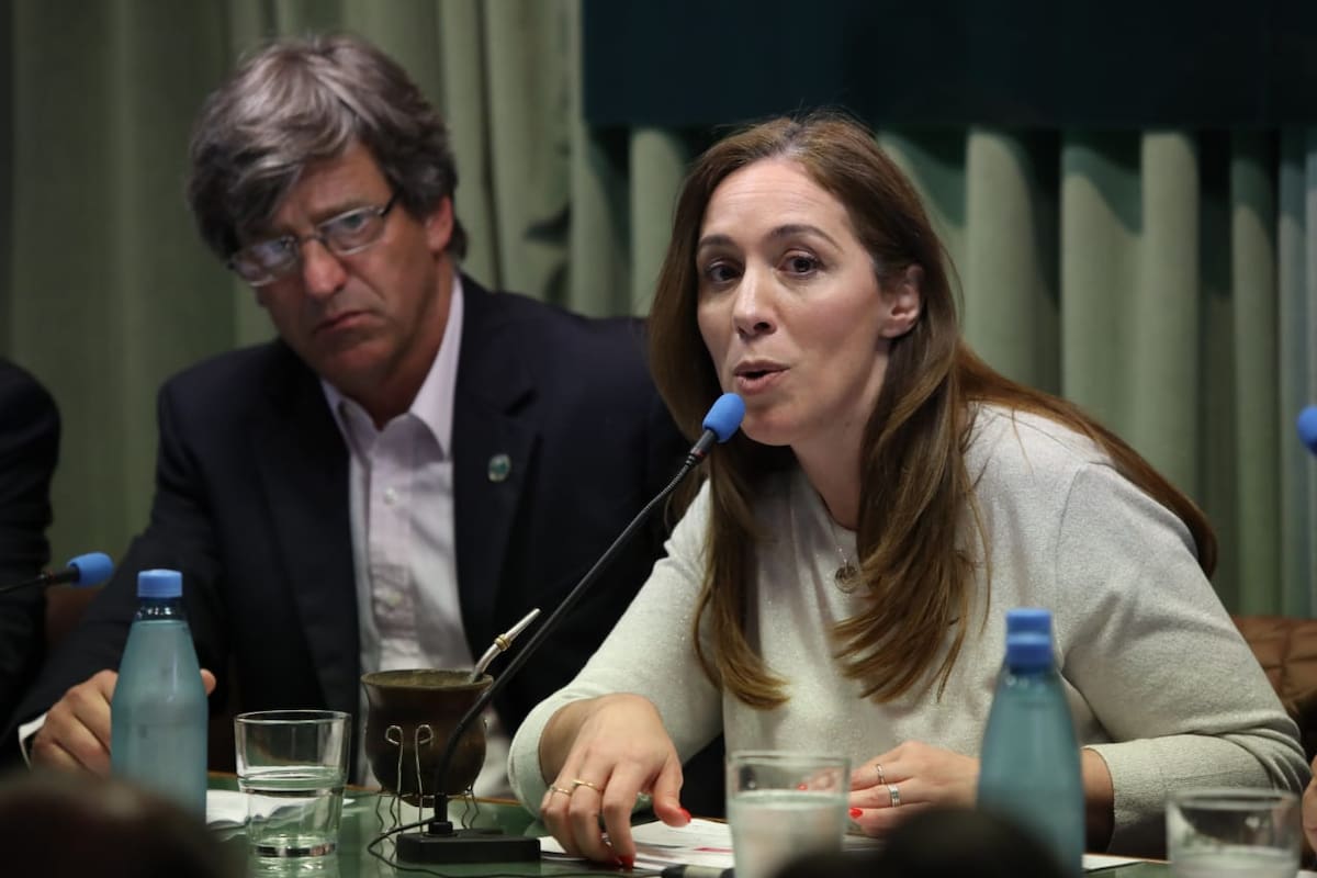 María Eugenia Vidal en CARBAP