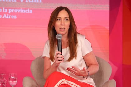 María Eugenia Vidal en evento de Mujeres Líderes organizado por LA NACION