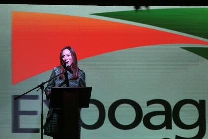 María Eugenia Vidal en la inauguración de Expoagro