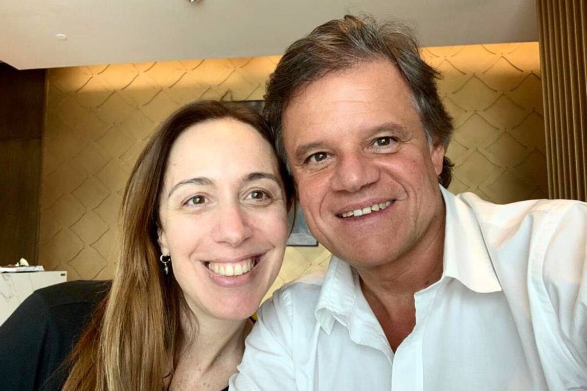 María Eugenia Vidal Enrique Sacco. Instagram Enrique Sacco