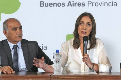 Daniel Salvador y María Eugenia Vidal