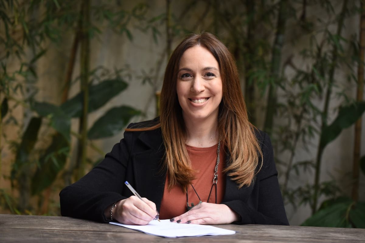 María Eugenia Vidal oficializó su precandidatura como candidata a diputada nacional en la ciudad