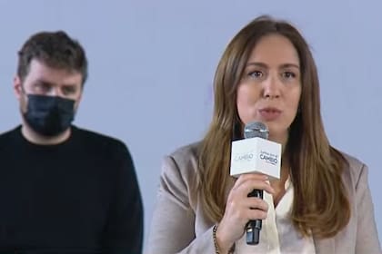 María Eugenia Vidal, precandidata a diputada nacional CABA