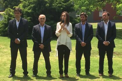 María Eugenia Vidal presenta a su gabinete en Lanús