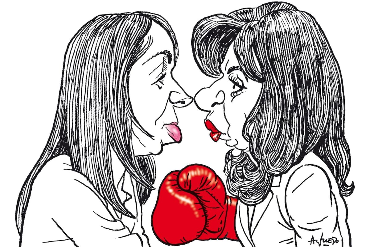 María Eugenia Vidal y Cristina Kirchner