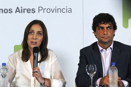 María Eugenia Vidal y Hernán Lacunza