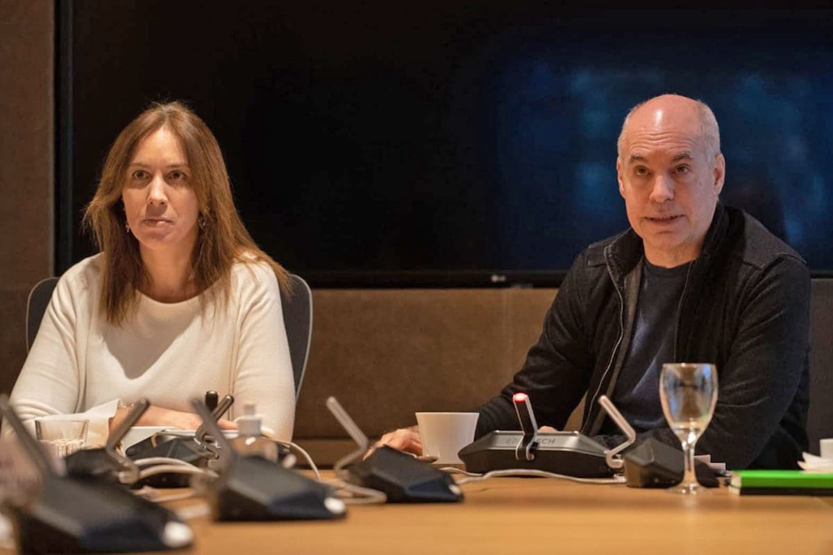 María Eugenia Vidal y Horacio Rodríguez Larreta