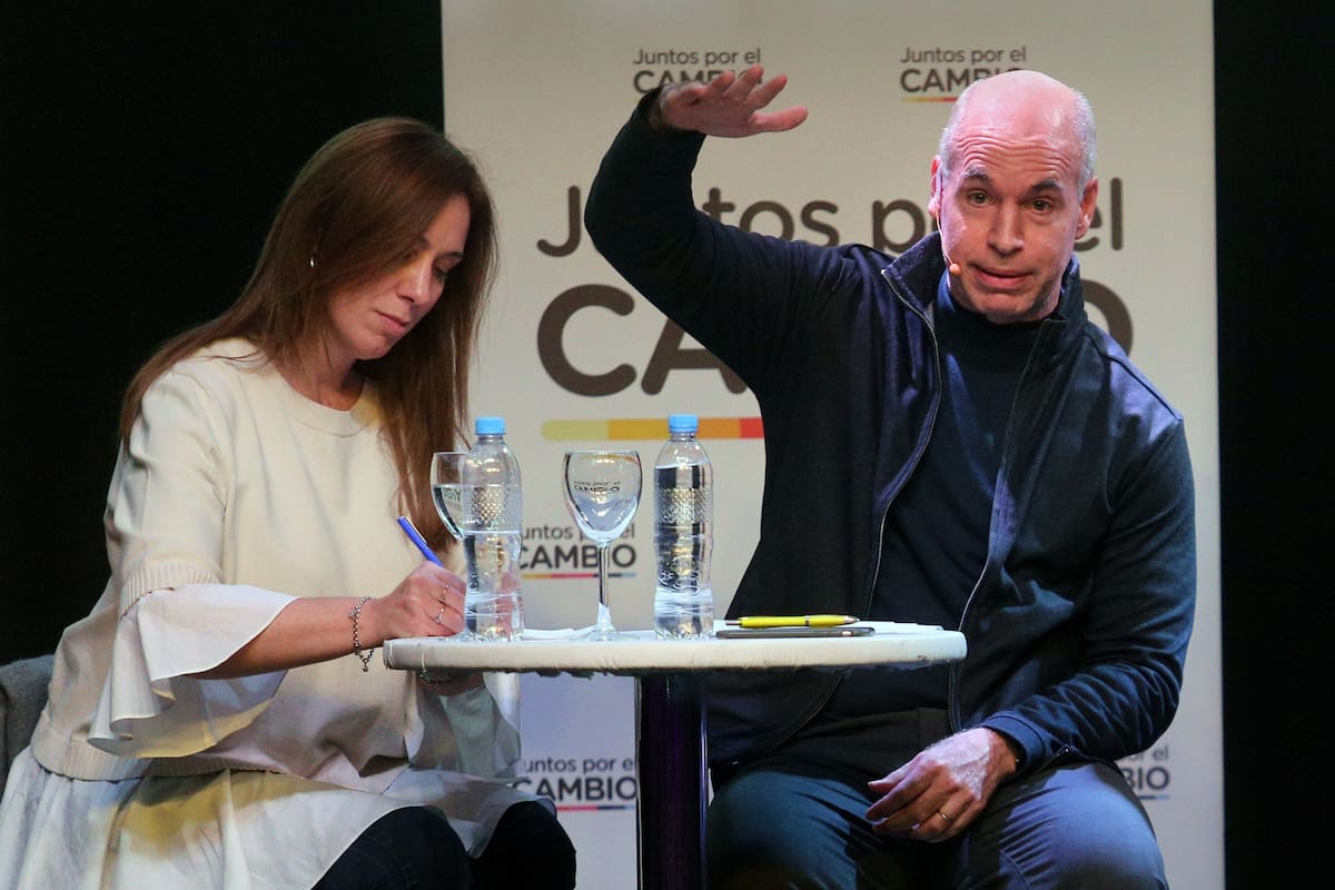 María Eugenia Vidal y Horacio Rodríguez Larreta