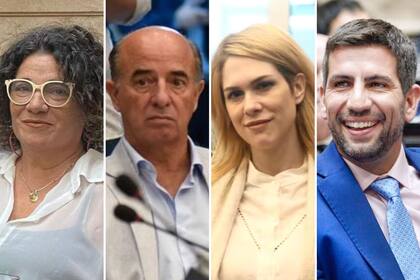 María Fernanda Araujo, Benedit Beltrán, Lilia Lemoine y Manuel Quintar