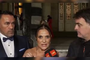 María Fernanda Callejón abandonó un móvil en vivo de LAM (Captura video)