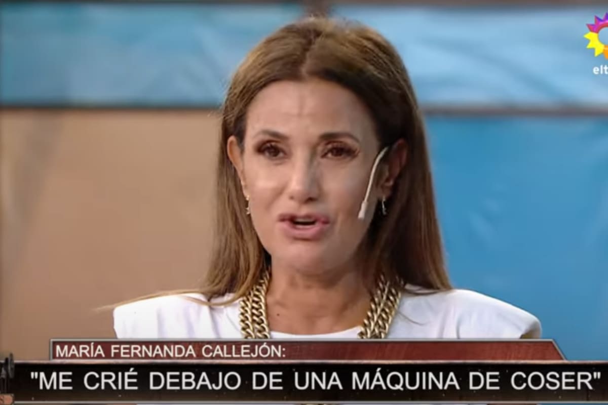 María Fernanda Callejón no pudo evitar llorar al recordar a su madre