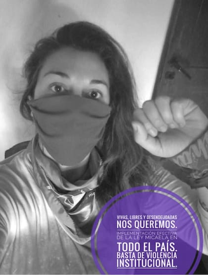 María Florencia era una de las fundadoras de la organización feminista Las Chuecas