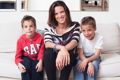 María Gándara es arquitecta tiene 36 años. Mamá de Tomás y Manuel, de 6 años