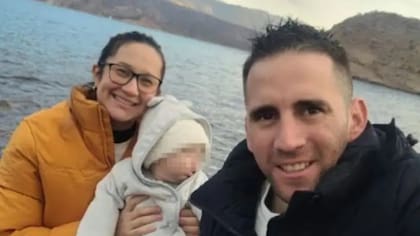 María Gómez y Nahuel Gallo, el gendarme detenido en Venezuela.