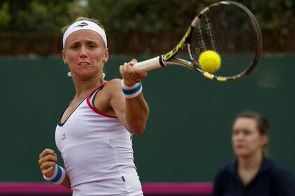 María Irigoyen logró un esfrozado triunfo ante Kurumi Nara