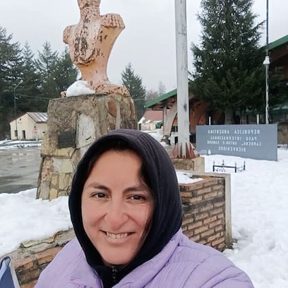 María jesus y la nieva que complica el cruce por los diferentes pasos fronterizos