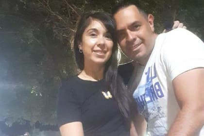 María José Fernández y el policía Rafael Arce Ibáñez