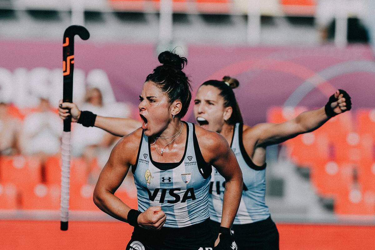 María José Granatto y las Leonas están en cuartos de final del Mundial, a puro gol.