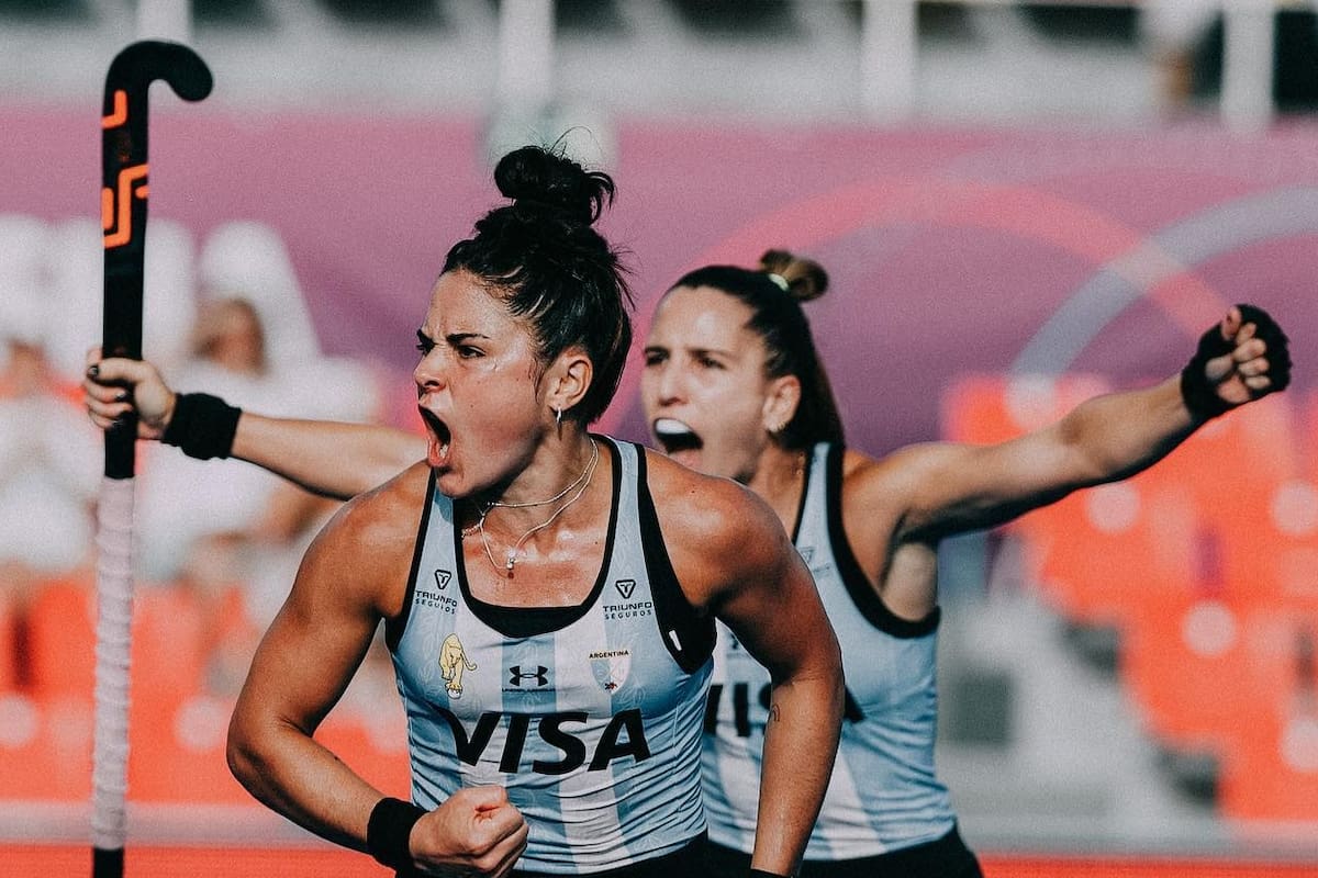 María José Granatto y las Leonas están en cuartos de final del Mundial, a puro gol.
