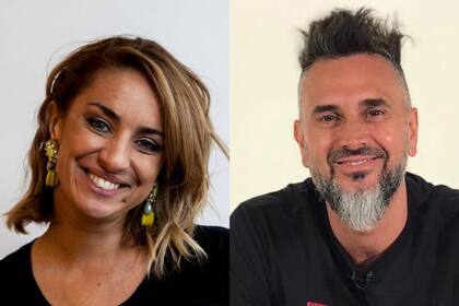 María Julia Olivan y Leo Montero