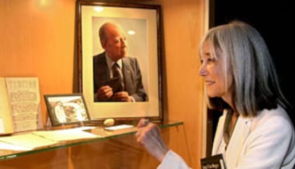 María Kodama, escritora y presidenta de la Fundación Internacional Jorge Luis Borges