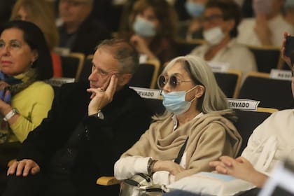 María Kodama, en primera fila