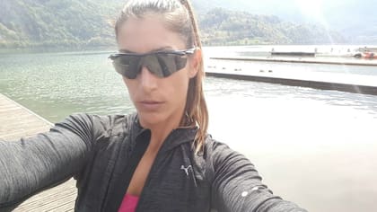 María Laura Ábalo y su selfie