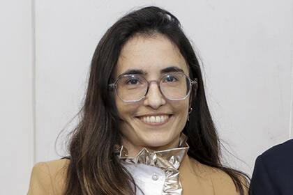 María Laura Manín, una funcionaria de La Cámpora que espera que el Senado trate su pliego judicial; está vinculada a Wado de Pedro