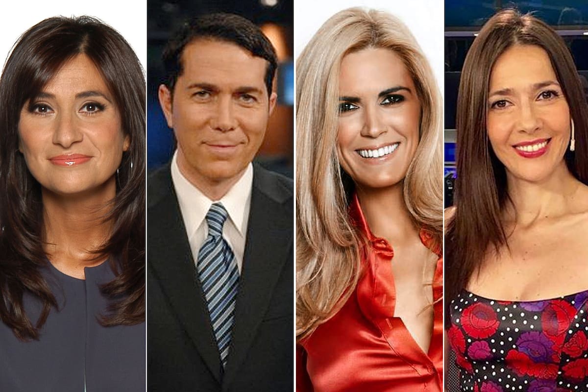 María Laura Santillán, Rodolfo Barilli, Viviana Canosa y Cristina Pérez