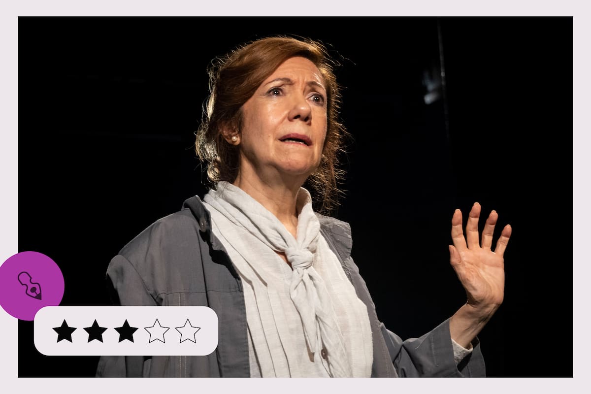 María Marchi, como Lola Mora