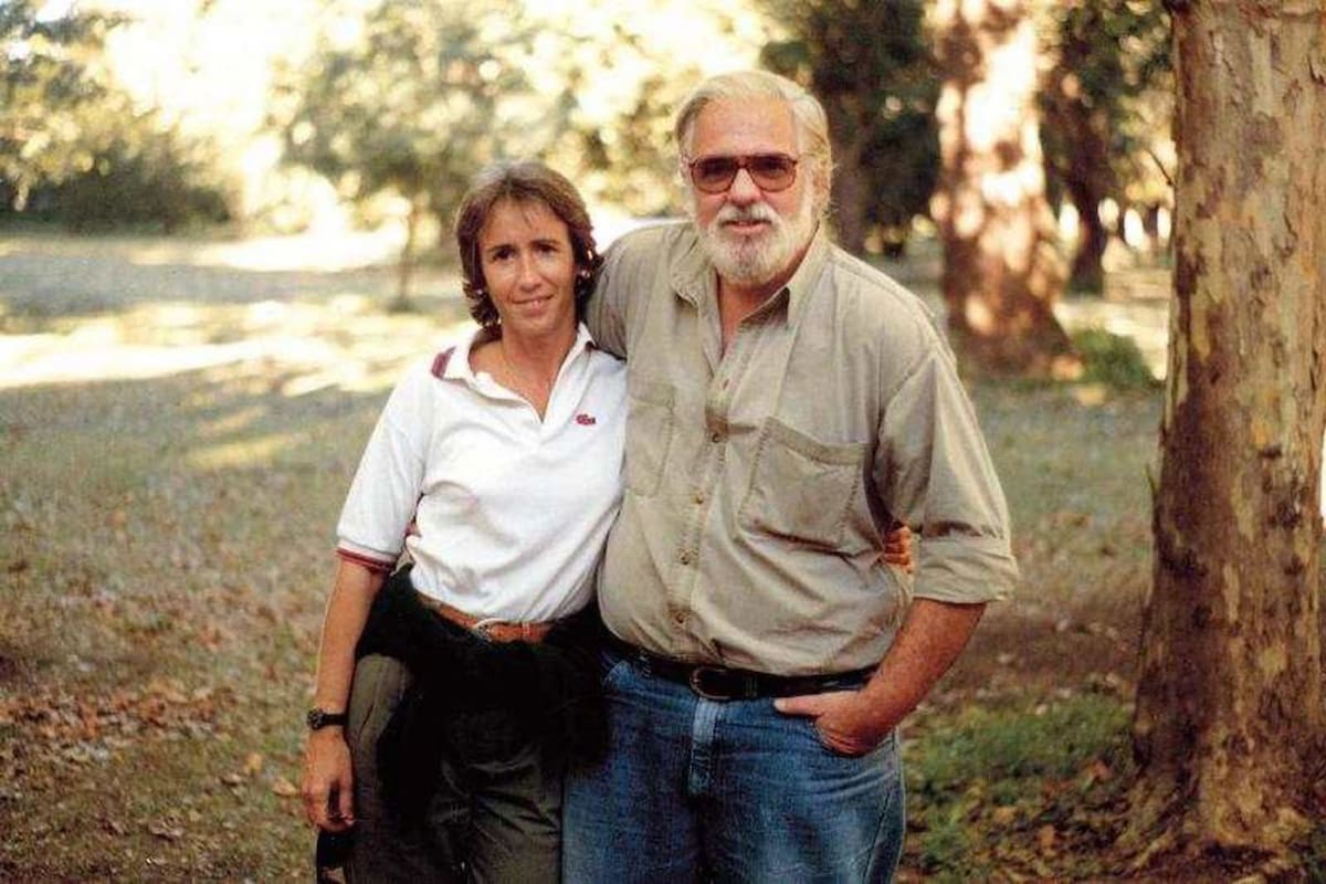 María Marta García Belsunce junto a su marido Carlos Carrascosa