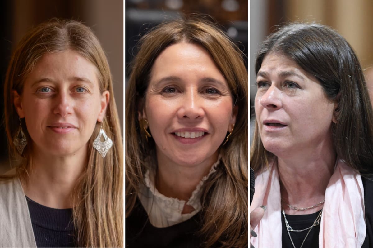 María Migliore, Pilar Ramírez y Guadalupe Tagliaferri