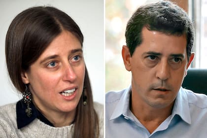 María Migliore y Wado de Pedro