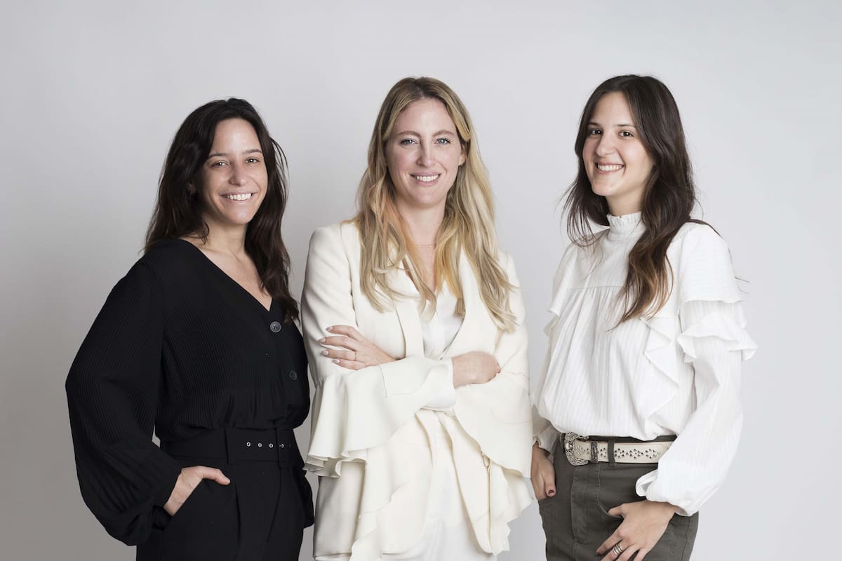 María Mingo, Valentina Sielecki y Candelaria Nottebohm, socias en The Glow Factor