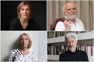 María Negroni, Juan Sasturain, Sylvia Iparraguirre y Carlos Gamerro