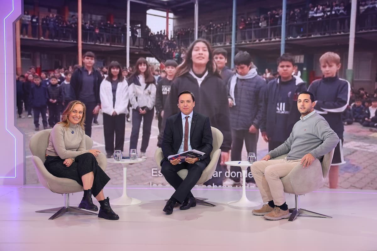 María Paz Mendizábal, José Del Rio (LA NACION) y Luis Arocha