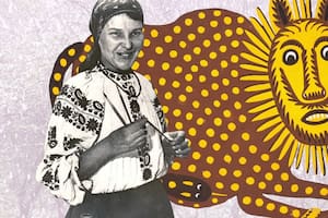 María Prymachenko fue una famosa pintora reconocida del arte naíf ucraniano