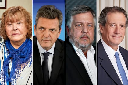 María Romilda Servini, Sergio Massa, Carlos Stornelli y Miguel Ángel Pesce. Cada uno juega un rol en la investigación que llevan adelante dos organismos públicos