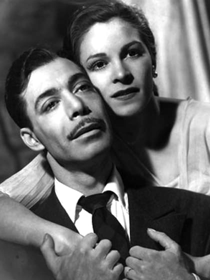 María Rosa Gallo y Narciso Ibáñez Menta