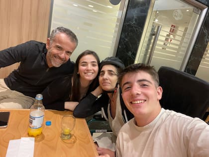 María se aferró muchísimo a su familia.