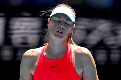 Maria Sharapova cayó en primera rueda ante Donna Vekic