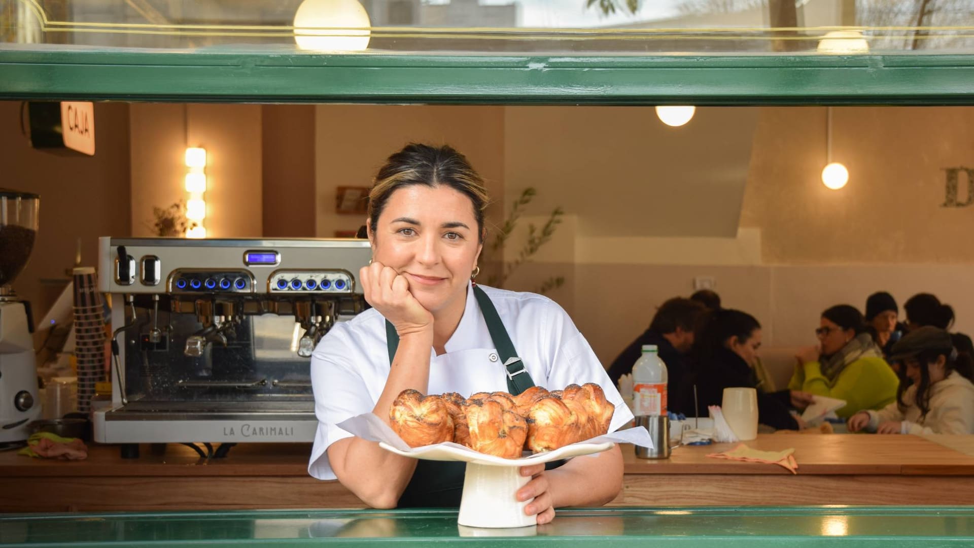 María Soledad Hernández, la pastelera y dueña del nuevo emprendimiento.