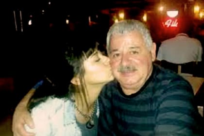 María Soledad y su padre