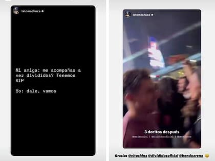 María Susini compartió su experiencia yendo a ver Divididos