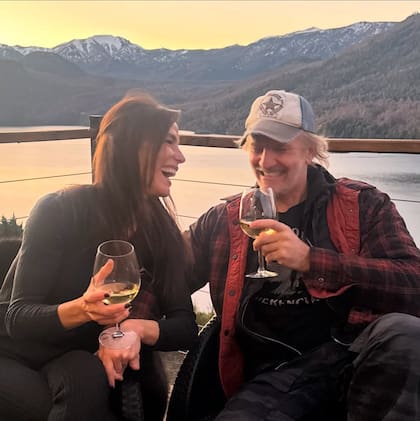María Susini y Facundo Araná disfrutaron de unos días en el Sur (Foto: Instagram/@facundoaranatagle)