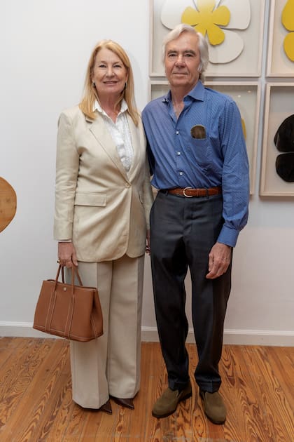 María Taquini y Charlie Blaquier Arrieta, hermano de Jandri