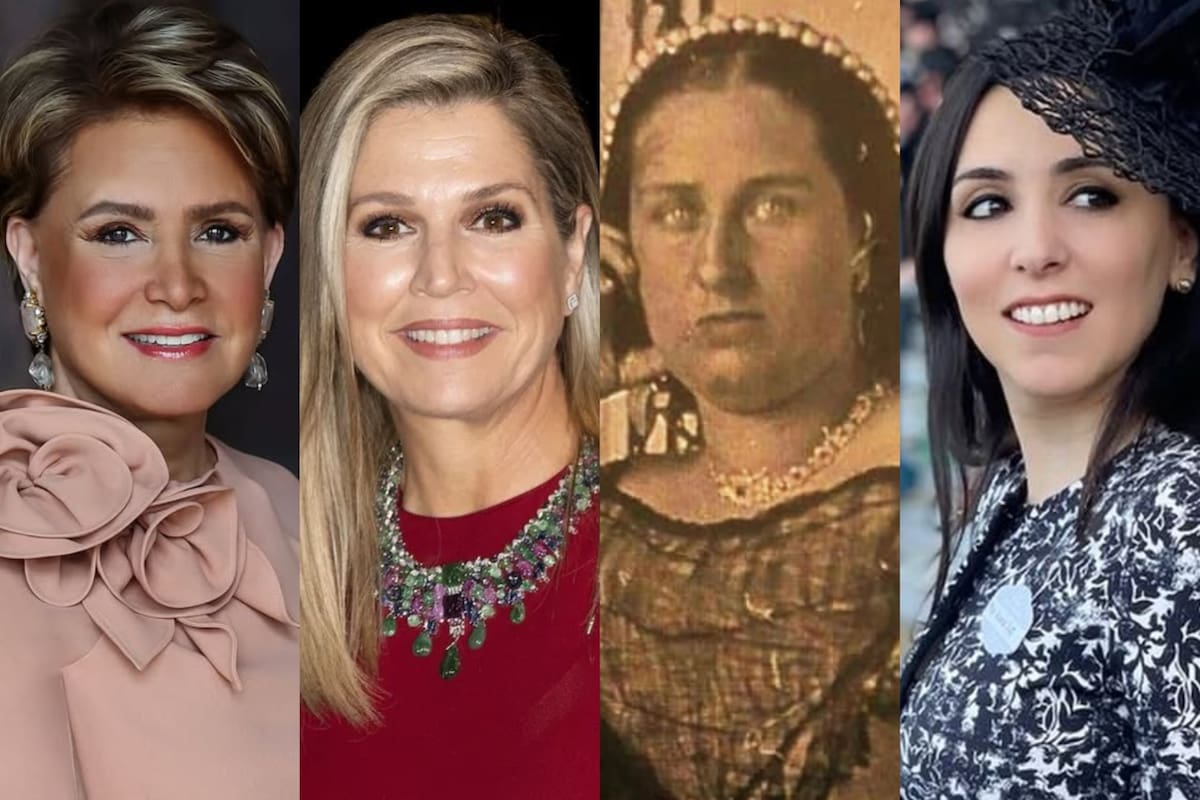 María Teresa de Luxemburgo, Máxima de los Países Bajos, María II de Portugal y Hanna, marquesa de Guadiaro